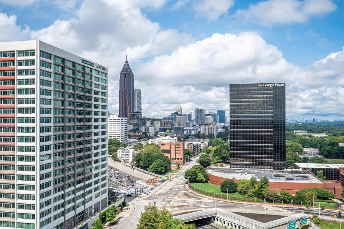 Downtown Atl Condo Onsite Parking King Bed & Bonus Room Lm1901 Atlanta Exterior foto